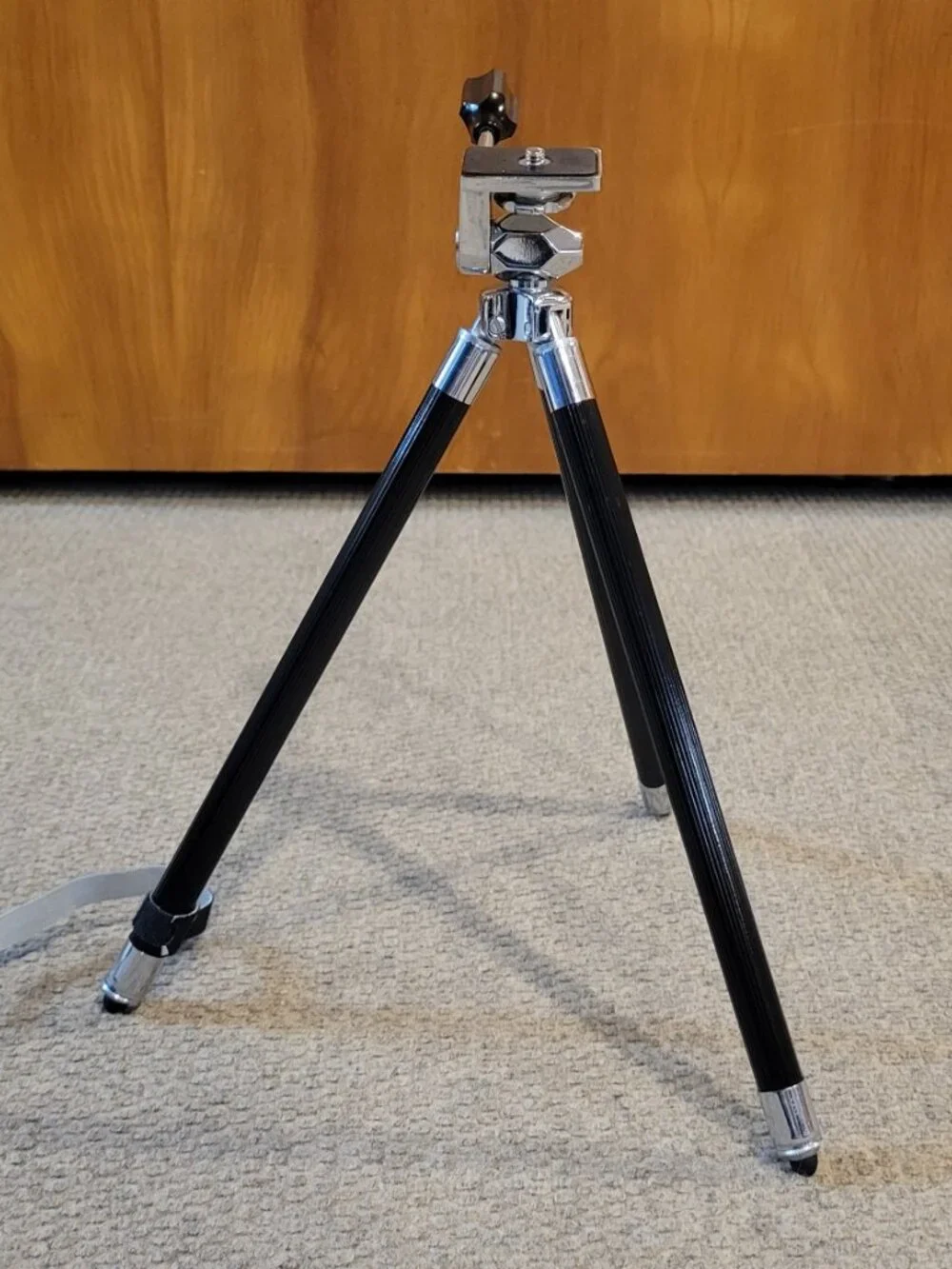 Vintage Tower Telescoping Tripod Pan Head Made In Japan